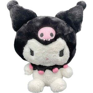 Sanrio Kuromi White Dwarf Rabbit Hello Kitty Plush Stuffed Black Joker 11"